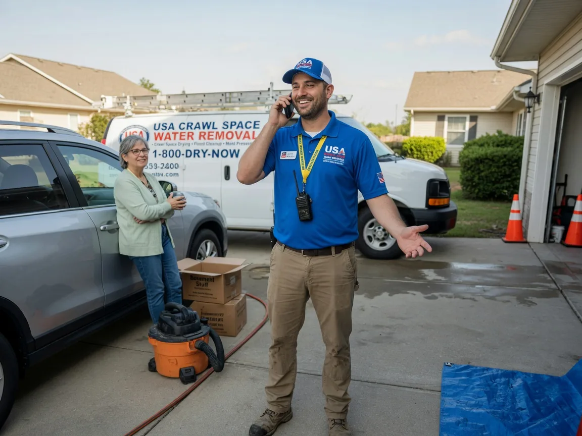 Crawl Space Water Removal Summerfield, NC FAQs